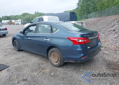 2016 Nissan Sentra Sv from USA, damaged, VIN 3N1AB7AP9GY268048